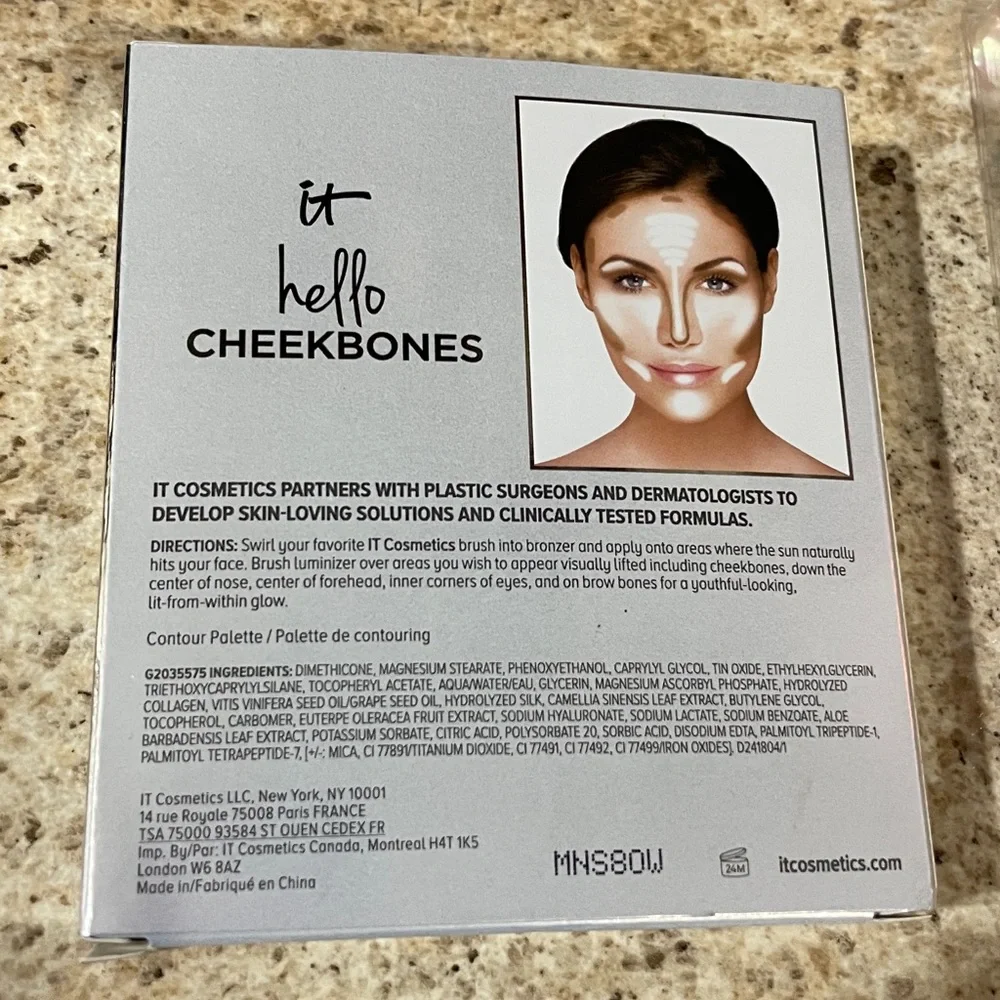 IT Cosmetics Hello Cheekbones Bronzer Highlighter Duo & Brush